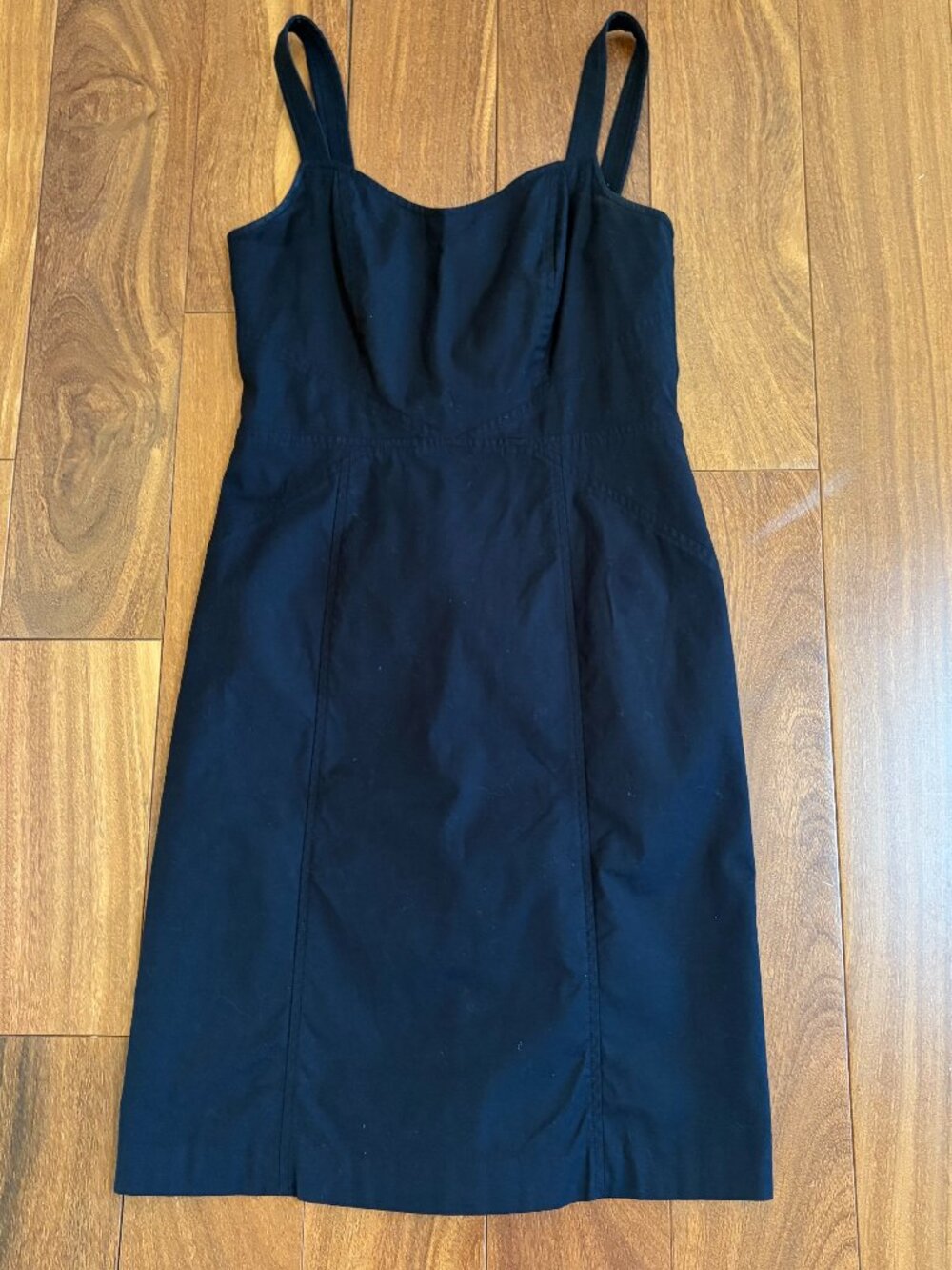 Ann Taylor classic black tank cotton dress